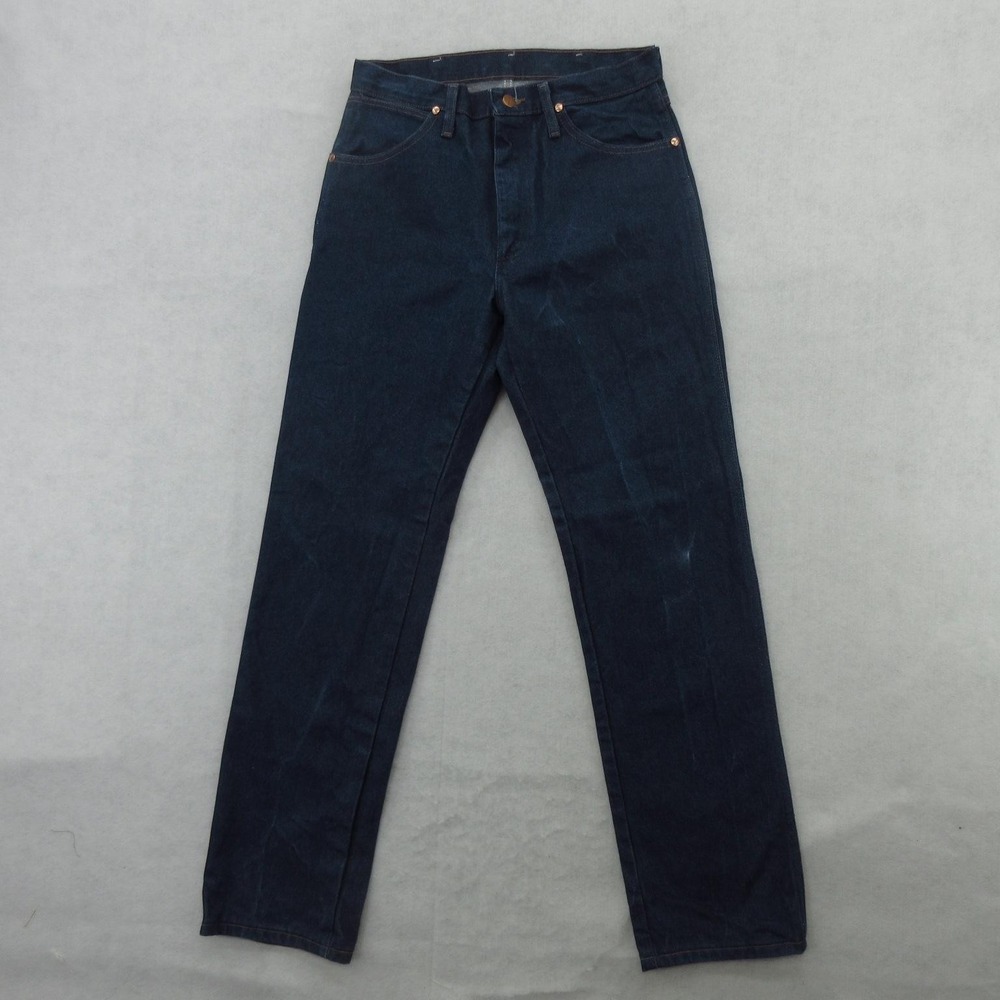 Wrangler Cowboy Cut 13MWZ Jeans Mens 29X33 (Tag30x32) Blue Straight Denim